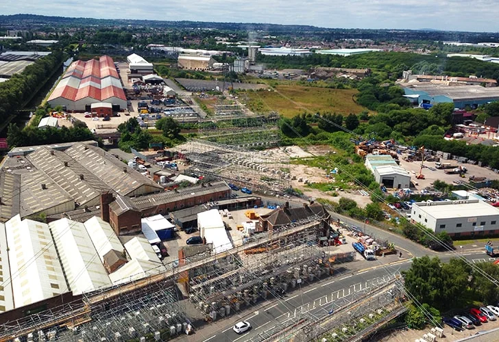 OHL Works Birmingham - Project - Lyndon Scaffolding
