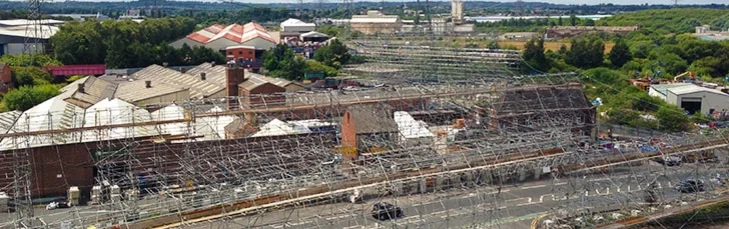OHL Works Birmingham - Project - Lyndon Scaffolding