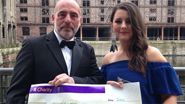 Lyndon Manager Raises £10,150 for Royal Liverpool Hospital