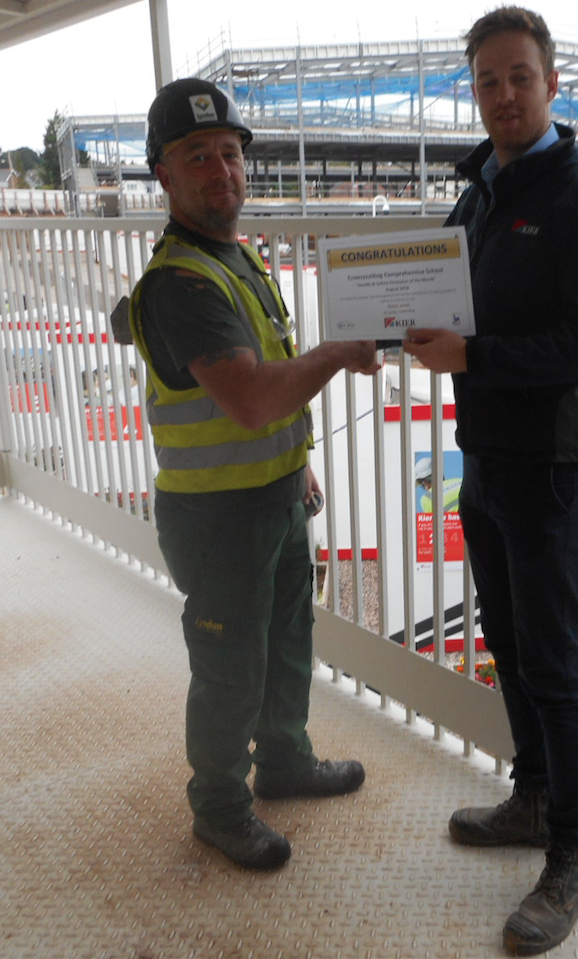 Gavin Jones Kier Safety Award